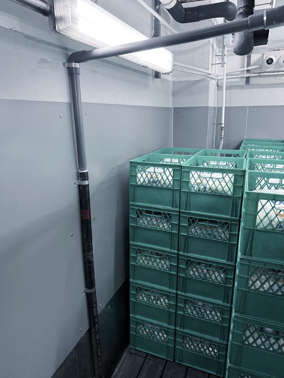 维记牛奶冷库改善工程 2